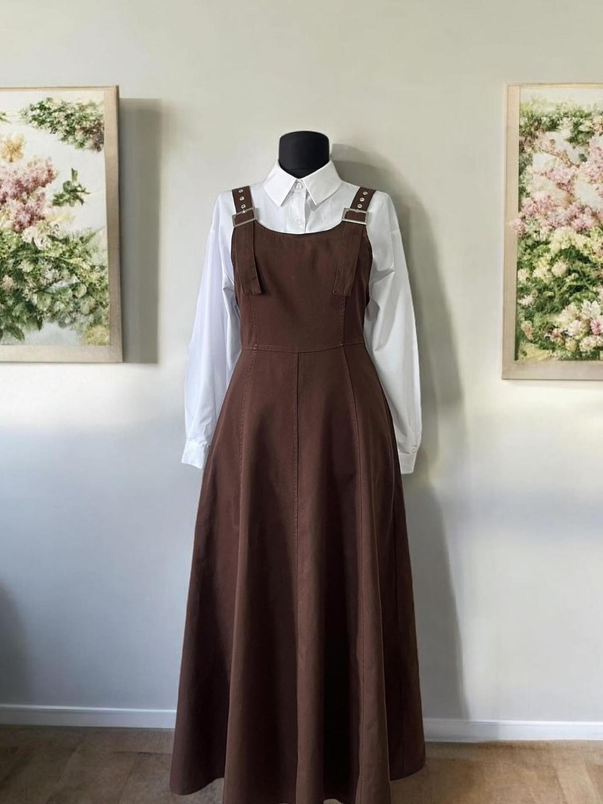 Gabardin Kalın Askılı Jile ~ Nİrva Butik